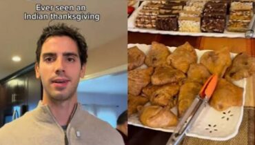 ക്ലാസിക് താങ്ക്സ്ഗിവിംഗ് ന് പകരം ഇന്ത്യൻ വിഭവങ്ങൾ ഒരുക്കി അമേരിക്കക്കാരൻ; സോഷ്യൽ മീഡിയയിൽ വൈറൽ