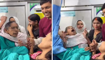 പ്രസവമുറിയിൽ മരുമകളെ കണക്കറ്റ് ശകാരിക്കുകയും പരിഹസിക്കുകയും ചെയ്യുന്ന അമ്മായിയമ്മ, യുപിയിൽ നിന്നുള്ള ഈ അമ്മായിയമ്മയാണ് ഇപ്പോൾ ഇൻസ്റ്റയിലെ താരം