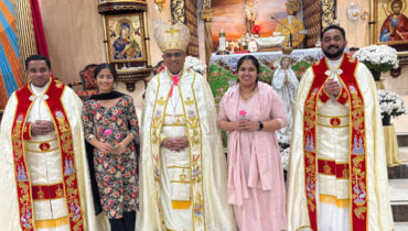 ഷിക്കാഗോ സെന്റ് മേരീസ് ക്നാനായ കത്തോലിക്കാ ഇടവകയിൽ ജപമാല മാസത്തിന്റെ സമാപനം ഭക്തിനിർഭരമായി