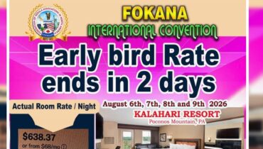 കൽഹാരിയിൽ കാത്തിരിക്കുന്ന വിസ്മയം! ഫൊക്കാന രജിസ്ട്രേഷൻ പ്രവാഹം തുടരുന്നു, ഏർലി ബേർഡ് രജിസ്ട്രേഷൻ ഡിസംബർ 31 വരെ മാത്രം