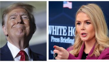 ‘ആ ചുണ്ടുകൾ മെഷീൻ ഗൺ പോലെ’; 28 കാരി പ്രസ്സ് സെക്രട്ടറി കരോലിൻ ലെവിറ്റിനെ കുറിച്ചുള്ള ട്രംപിന്റെ വർണന വിവാദത്തിൽ