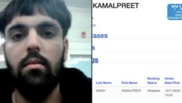 ‘പണം നൽകിയത് ആര്?’; വാഷിങ്ടണിൽ ഒരാളെ  കൊലപ്പെടുത്തിയ ഇന്ത്യൻ വംശജനായ ട്രക്ക് ഡ്രൈവർ 1 ലക്ഷം ഡോളർ ജാമ്യത്തിൽ ജയിലിൽ നിന്ന് പുറത്തിറങ്ങി