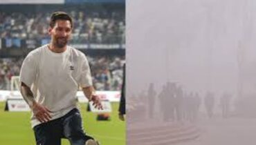 മൂടൽമഞ്ഞിൽ കുടുങ്ങി മെസി; ദില്ലി സന്ദര്‍ശനം വൈകുന്നു