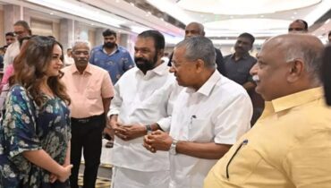 സര്‍ക്കാരിന്റെ ക്രിസ്മസ് വിരുന്നില്‍ മുഖ്യാതിഥിയായി ഭാവന