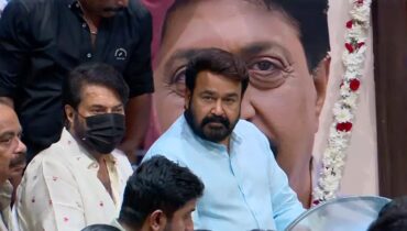 പ്രിയ സുഹൃത്തിനെ  അവസാനമായി കാണനെത്തി  മോഹൻലാലും മമ്മൂട്ടിയും