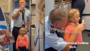 ജെറ്റ്‌ബ്ലൂ വിമാനത്തിൽ നാല് വയസുകാരി നടത്തിയ പ്രീ–ഫ്ലൈറ്റ് പ്രഖ്യാപനത്തിന്റെ വീഡിയോ പങ്കുവെച്ച് പിതാവ്; ഏറ്റെടുത്ത് എയർലൈൻസും സോഷ്യൽ മീഡിയയും