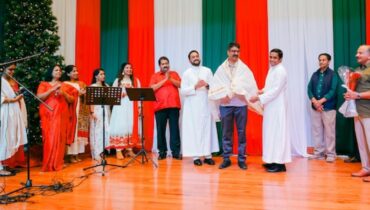 അനിൽ മറ്റത്തിക്കുന്നേലിനെ ഷിക്കാഗോ സെന്റ് മേരീസ് ഇടവക ആദരിച്ചു