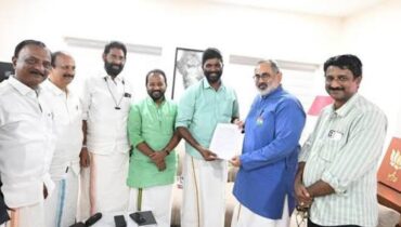 തിരുവനന്തപുരം കോർപ്പറേഷനിൽ BJPക്ക് പിന്തുണ പ്രഖ്യാപിച്ച് സ്വതന്ത്രൻ പാറ്റൂർ രാധാകൃഷ്ണൻ