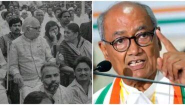 അദ്വാനിയുടെ കാൽച്ചുവട്ടിലിരുന്ന മോദി പ്രധാനമന്ത്രിവരെയായി, ആ‌ർഎസ്എസിനെ പുകഴ്ത്തി ദ്വിഗ് വിജയ് സിംഗ്; വിവാദത്തിന് പിന്നാലെ മറുപടി