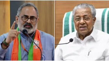 മുഖ്യമന്ത്രിയുടെ നേറ്റിവിറ്റി കാർഡ് പ്രഖ്യാപനം വിഘടനവാദ രാഷ്ട്രീയം, കേരളത്തിൽ അനുവദിക്കില്ല, നിയമപരമായി നേരിടുമെന്നും രാജീവ് ചന്ദ്രശേഖർ