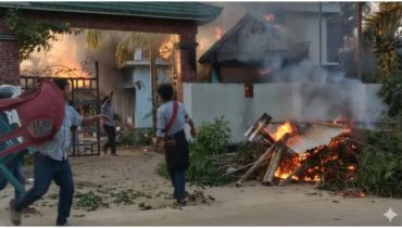 രണ്ട് പേർ കൊല്ലപ്പെട്ടു, 58 ൽ അധികം പൊലീസുകാർക്ക് പരിക്ക്, കർബി ആംഗ്ലോങ്ങിൽ ഒഴിപ്പിക്കൽ പ്രതിഷേധം രൂക്ഷം, അസം കത്തുന്നു