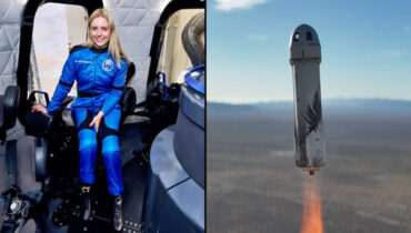 ഇത് ചരിത്രദൗത്യം… വീൽചെയർ ഉപയോഗിക്കുന്ന വ്യക്തിയെ ആദ്യമായി ബഹിരാകാശത്ത് എത്തിച്ച് ജെഫ് ബെസോസിന്റെ ബ്ലൂ ഒറിജിൻ