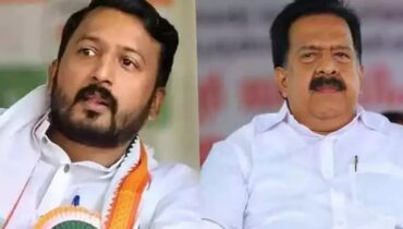 ഹൂ കേയേഴ്സ്! എഴുന്നേറ്റ് നിന്ന രാഹുൽ മാങ്കൂട്ടത്തിലിനെ അവഗണിച്ച് ചെന്നിത്തല