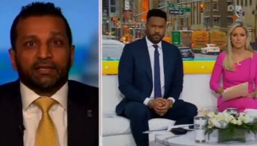 ലൈറ്റിംഗ് തകരാറിനെ തുടർന്ന് കാഷ് പട്ടേലിന്റെ അഭിമുഖത്തിൽ ആശയക്കുഴപ്പം; ഫോക്സ് ന്യൂസ് പട്ടേലിനെ ഇന്ത്യക്കാരനായി കാണിച്ചുതരാൻ ശ്രമിക്കുന്നുവെന്ന് സോഷ്യൽ മീഡിയ