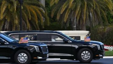 സംശയാസ്പദ വസ്തു കണ്ടെത്തി; ഫ്ലോറിഡയിൽ ട്രംപിന്റെ വാഹനവ്യൂഹത്തിൻ്റെ വഴിമാറ്റി