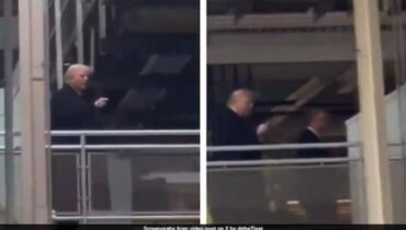 ‘ബാലപീഡകരെ സംരക്ഷിക്കുന്നവൻ’; മിഷിഗനിലെ ഫാക്ടറി സന്ദർശനത്തിനിടെ അശ്ലീല ആംഗ്യം കാണിച്ചും അസഭ്യം പറഞ്ഞും  ട്രംപ്, വീഡിയോ വൈറൽ