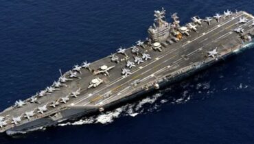 യുദ്ധഭീതിക്കിടെ ദക്ഷിണ ചൈനാ കടലിൽനിന്ന് വിമാനവാഹിനിക്കപ്പലിനെ പശ്ചിമേഷ്യയിലേക്ക് അയച്ച് അമേരിക്ക, ‘എബ്രഹാം ലിങ്കൺ’ ചില്ലറക്കാരനല്ല