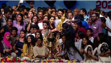 കൗമാരകലയുടെ സുവർണ കിരീടം കണ്ണൂരിന് സമ്മാനിച്ചു; തൃശൂരിൽ ആവേശക്കൊടിയിറക്കം, മീശ പിരിച്ച് ഖദറിൽ തൊട്ട് മത്സരമല്ല ഉത്സവമെന്ന് ഓർമ്മിപ്പിച്ച് മോഹൻലാൽ, ശിവൻകുട്ടിക്ക് സതീശന്റെ അഭിനന്ദനം