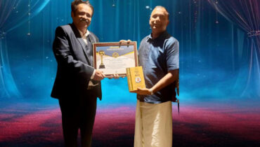 വേൾഡ് പീസ് മിഷൻ്റെ സാമൂഹ്യ പ്രവർത്തകനുള്ള അവാർഡ് ഫൊക്കാന പ്രസിഡൻ്റ്  ഡോ.സജിമോൻ ആൻ്റണിക്ക്