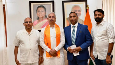 കേരളാ ഗവർണ്ണർ  രാജേന്ദ്ര വിശ്വനാഥ് അർലേകർ ഫൊക്കാന കൺവെൻഷനിൽ പങ്കെടുക്കുന്നു