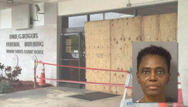 ഫ്ലോറിഡ ഫെഡറൽ കോടതിയിലേക്ക് വാഹനം ഓടിച്ചു കയറ്റിയ 55-കാരി പിടിയിൽ