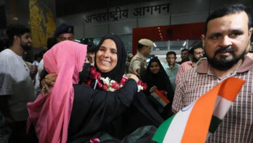 സർക്കാർ വിരുദ്ധ പ്രക്ഷോഭങ്ങൾക്കിടെ ഇറാനിൽ കുടുങ്ങിയ ഇന്ത്യക്കാരുമായിആദ്യ വിമാനം ഇന്ത്യയിലെത്തി