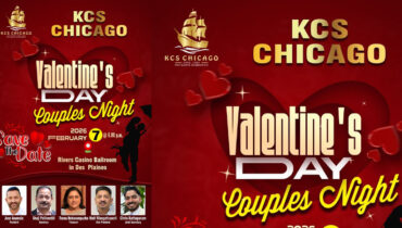 2026 വാലന്റൈൻസ് ഡേ: കെ സി എസ് ഷിക്കാഗോയുടെ കപ്പിൾസ് നൈറ്റ് ഒരുക്കങ്ങൾ തകൃതി