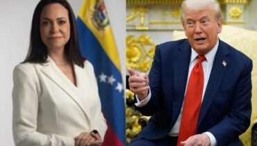 അമേരിക്കൻ പൗരന്മാരുടെ ജീവൻ പോലും പണയപ്പെടുത്തി ട്രംപ് ഇടപെട്ടു; നന്ദി സൂചകമായാണ് നൊബേൽ നൽകിയതെന്ന് മരിയ കൊറീന മച്ചാഡോ