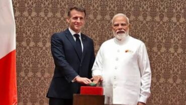 ഫ്രാൻസിനെ ‘പ്രത്യേക പങ്കാളി’ എന്ന് വിശേഷിപ്പിച്ച് പ്രധാനമന്ത്രി നരേന്ദ്ര മോദി; മാക്രോണിനൊപ്പം H-125 ഹെലികോപ്റ്റർ അസംബ്ലി ലൈൻ ഉദ്ഘാടനം ചെയ്ത് മോദി