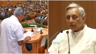 പിണറായി വിജയൻ വീണ്ടും മുഖ്യമന്ത്രിയാകുമെന്ന് കോൺഗ്രസ് നേതാവ് മണിശങ്കർ അയ്യർ; മുഖ്യമന്ത്രിയെ വേദിയിലിരുത്തി പ്രവചനം