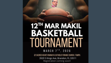 മാർ മാക്കിൽ മെമ്മോറിയൽ ബാസ്കറ്റ്ബോൾ ടൂർണമെൻ്റ്  മാർച്ച് 7ന് ടാമ്പായിൽ, ഒരുക്കങ്ങൾ പുരോഗമിക്കുന്നു