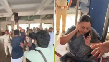 കഴുത്തിന് ശക്തമായ വേദനയെന്ന് മന്ത്രി വീണാ ജോർജ്, പരിയാരം മെഡിക്കൽ കോളേജിൽ വിദഗ്ധ പരിശോധന; പ്രതിഷേധങ്ങൾക്കിടെ കോടിയേരിയിൽ കോൺഗ്രസ് ഓഫീസിന് തീയിട്ടു