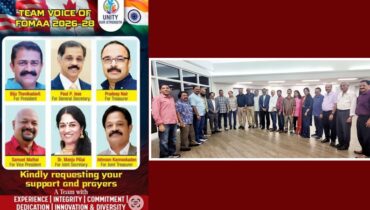 ടീം വോയ്‌സ് ഓഫ് ഫോമായ്ക്ക് ഫ്ലോറിഡ ഫോര്‍ട്ട് ലോഡര്‍ഡെയ്‌ലില്‍ ആവേശോജ്വല സ്വീകരണം