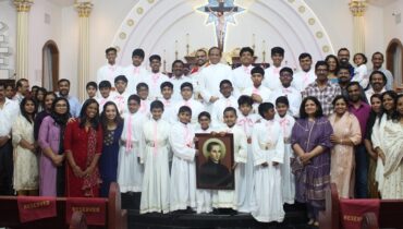 കൊപ്പേൽ സെന്റ് അൽഫോൻസാ ഇടവകയിൽ 25 കുട്ടികൾ അൾത്താര ശുശ്രൂഷയിലേക്ക്; ചിക്കാഗോ രൂപതയുടെ രജതജൂബിലി ദിനത്തിൽ സമുചിതമായ ആഘോഷം