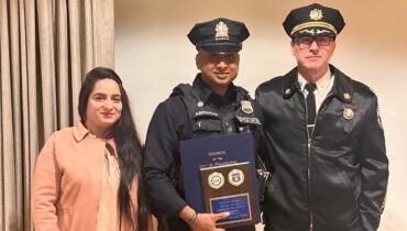 മോഷണവാഹനവുമായി രക്ഷപ്പെട്ട കൗമാരക്കാരനെ പിടികൂടി — ഓഫീസർ ജോജി എബ്രഹാമിന് ‘ഓഫീസർ ഓഫ് ദ മന്ത്’ ബഹുമതി