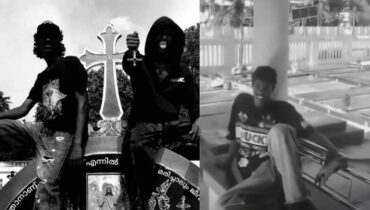 പള്ളിമതിൽ ചാടിക്കടന്ന് കല്ലറയ്ക്ക് മുകളിലിരുന്ന് ലഹരി ഉപയോ​ഗം; കറുത്ത വസ്ത്രങ്ങൾ ധരിച്ച് കുരിശ് തലകീഴായി പിടിച്ച്  റീൽ ചിത്രീകരണം,  യുവാക്കൾക്കെതിരെ കേസെടുത്ത് പൊലീസ്