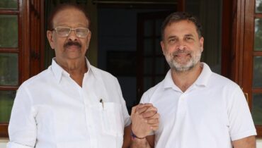 എല്ലാം ശാന്തം;  മല്ലികാര്‍ജുന്‍ ഖര്‍ഗെ, രാഹുല്‍ ഗാന്ധി  എന്നിവരുമായി കൂടിക്കാഴ്ച നടത്തി കെ. സുധാകരന്‍,  ജീവിതം മുഴുവന്‍ പോരാടിയ നേതാവാണ് കെ. സുധാകരനെന്ന് രാഹുല്‍