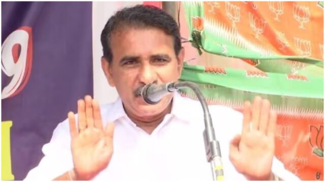 മുസ്‌ലിം ലീഗ് മതേതരമാണെങ്കിൽ ഞാനും മതേതരവാദി എന്ന് ബി ഗോപാലകൃഷ്ണൻ; ഹിന്ദു എംഎൽഎ പരാമർശത്തിൽ ഉറച്ചുനിൽക്കുന്നു എന്ന് പ്രതികരണം