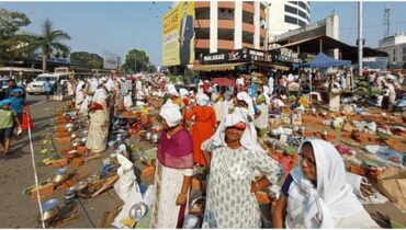 ഭക്തിസാന്ദ്രമായ ആറ്റുകാൽ പൊങ്കാലയ്ക്ക് സമാപനം; നിവേദ്യം കഴിഞ്ഞ് ഭക്തലക്ഷങ്ങൾ മടങ്ങി
