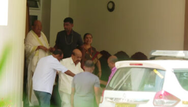 തന്ത്രങ്ങൾ മെനഞ്ഞ് സുധാകരൻ; വെള്ളാപ്പള്ളി നടേശനുമായി കൂടിക്കാഴ്ച നടത്തി