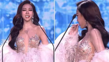സൗന്ദര്യമത്സരത്തിനിടെ വേദിയിൽ പല്ലുകൾ കൊഴിഞ്ഞു വീണു? പതറാതെ മിസ് ഗ്രാൻഡ് തായ്ലൻഡ് താരം, വീഡിയോ വൈറൽ!