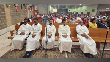 ഷിക്കാഗോ സെൻ്റ് മേരീസിൽ വാർഷിക ധ്യാനം ഭക്തിസാന്ദ്രമായി