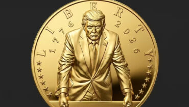 ജീവനോടിരിക്കെ നാണയത്തിൽ ഇടംപിടിച്ച് ട്രംപ്; ഇത് സ്വർണത്തിൽ തീർത്ത ചരിത്രം, അമേരിക്കയിൽ വിവാദവും ആവേശവും