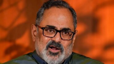 കോൺഗ്രസ് മുന്നോട്ടുവെക്കുന്നത് വികസനമല്ല നുണയാണ്; ഡീൽ സിപിഐഎമ്മും കോൺഗ്രസും തമ്മിൽ, ഇന്ദിര ഗ്യാരന്റി വ്യാജ ഗ്യാരന്റിയെന്നും രാജീവ് ചന്ദ്രശേഖർ