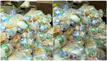 ബിജെപിയുടെ കിറ്റ് വിതരണത്തിൽ നടപടിയില്ലെന്ന് പരാതി, കളക്ടറേറ്റ് പടിക്കൽ കുത്തിയിരുന്ന് എൽഡിഎഫ് നേതാക്കൾ