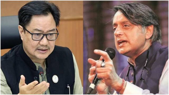 ഞാൻ അങ്ങനെ പറഞ്ഞിട്ടേയില്ല, കോൺഗ്രസ് സ്ത്രീ വിരുദ്ധ പാർട്ടിയെന്ന്  സമ്മതിച്ചെന്ന കേന്ദ്രമന്ത്രിയുടെ വാദം തള്ളി ശശി തരൂർ; 7 സാക്ഷികളുണ്ടെന്നും മറുപടി