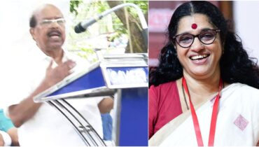 ‘തലയിൽ മുല്ലപ്പൂവും തുളസിപ്പൂവും ചൂടി ഇറങ്ങുന്നത് നായരാണെന്ന് കാണിക്കാൻ, നായർ വീട്ടിലേ വോട്ട് ചോദിക്കു’; സിഎസ് സുജാതയ്‌ക്കെതിരെ ജി സുധാകരന്‍റെ ജാതി അധിക്ഷേപ പ്രയോഗം