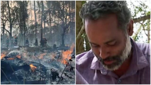 പൂരം വെടിക്കെട്ട് പുരയിലെ ദുരന്തത്തിൽ വേദനയേറുന്നു, തിരുവമ്പാടി വെടിക്കെട്ട് ലൈസൻസി സതീശനും ജീവൻ നഷ്ടം; ആകെ മരണം 15 ആയി