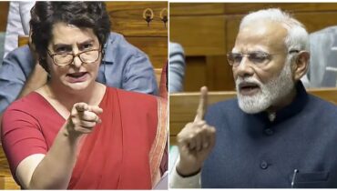 സ്ത്രീകളുടെ ചാമ്പ്യനാകാനാണ് മോദി ശ്രമിക്കുന്നത്, 543 സീറ്റിൽ എന്തുകൊണ്ട് വനിതാ സംവരണം നടത്തുന്നില്ല; ലോക്സഭയിൽ ആഞ്ഞടിച്ച് പ്രിയങ്ക ഗാന്ധി