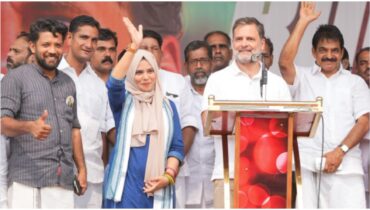 പേരാമ്പ്രയിലെ യുഡിഎഫ് സ്ഥാനാര്ഥി ഫാത്തിമ തഹ്ലിയയ്ക്കെതിരായ സിപിഎമ്മിന്റെ വര്ഗീയ പ്രചാരണം; മതേതര കേരളത്തിന് അപമാനമെന്ന് കെസി വേണുഗോപാല്